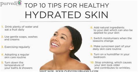 Tips For Healthy Hydrated Skin For More Details Contact Us 1 734