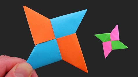Easy Paper Ninja Star Origami Diy Youtube