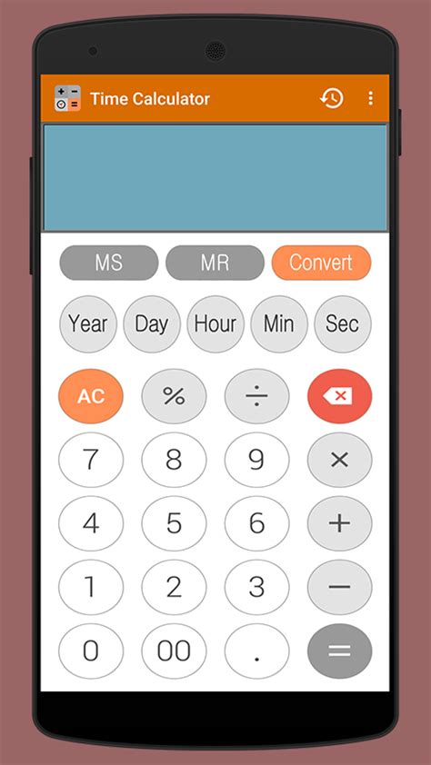 Calculator date & time is easy to use. Time Calculator - Android Apps on Google Play