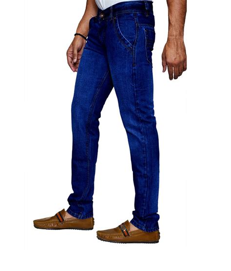 X Cross Blue Cotton Regular Fit Jeans For Men Combo Of 2 Buy X Cross Blue Cotton Regular Fit