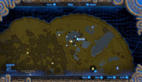 Breath Of The Wild Great Plateau Map Maps Location Catalog Online
