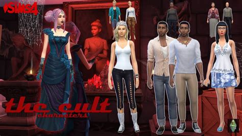 The Cult Characters Cas The Sims 4 Youtube