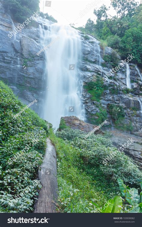 Wachirathan Waterfalls Doi Inthanon National Park Stock Photo 103930082