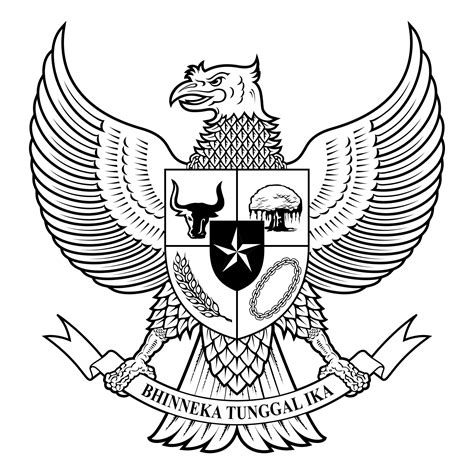 Download Logo Pancasila Hitam Putih Vector Cdr Png Hd Logo Garuda