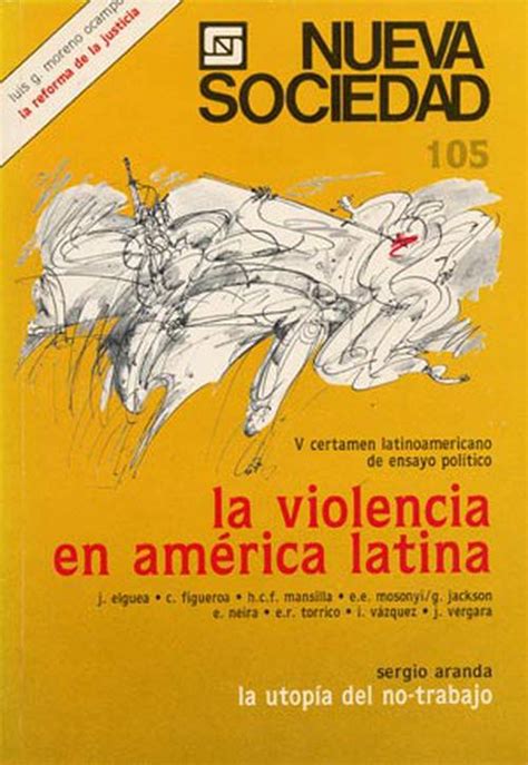 nueva sociedad 105 la violencia en américa latina