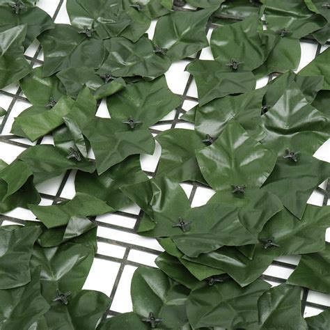 New Artificial English Ivy Roll Privacy Screen Hedge Wall Garden Fence