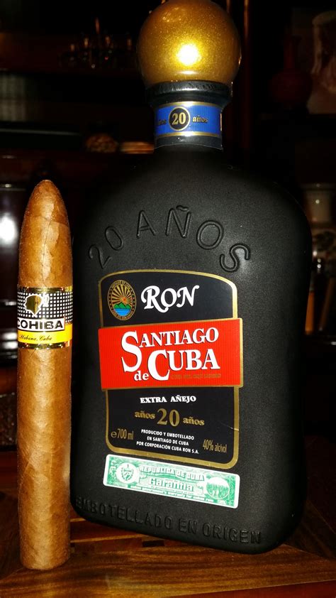 Two Big Names Of Cuban Light Rum And Habanos Rum Santiago De Cuba