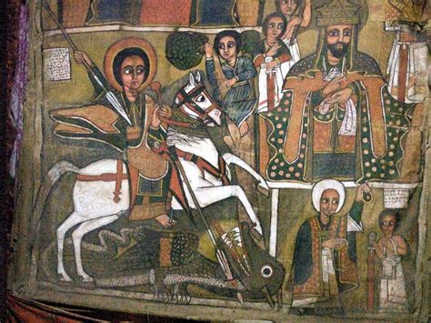 000f Lalibela Ethiopia Church Of St George Biblical Art Church
