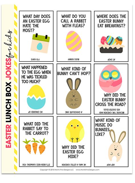 Printable Easter Jokes And Riddles