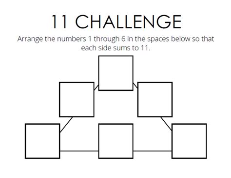9 10 11 12 Challenge Math Love