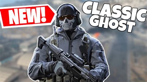 The Classic Ghost Skin Is Finally In Modern Warfare Ghost Pack Contingency Youtube