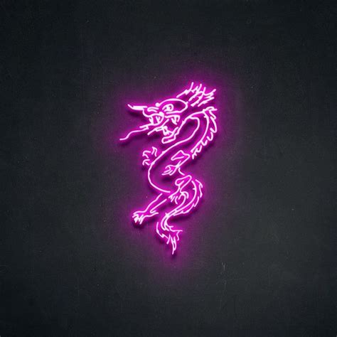 Purple Aesthetic Discover Angry Dragon Neon Sign Angry Dragon Neon Sign