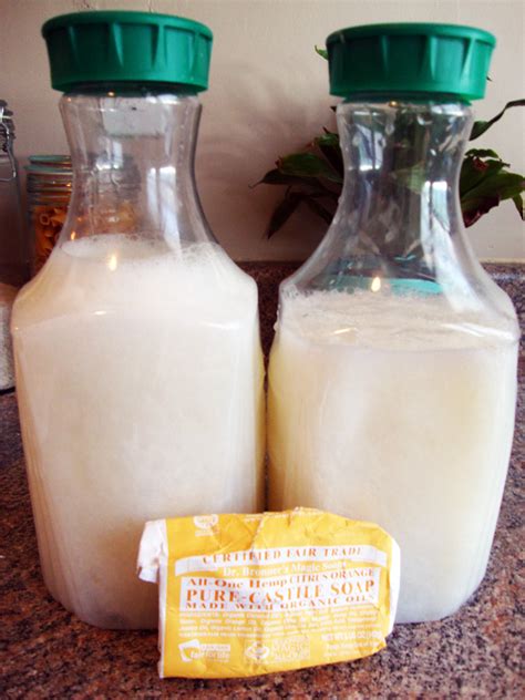 For what it's worth, here are the best instructions i can come up with for making a pseudo liquid soap out of bar soap. DIY Liquid Soap (from a bar of soap) - Caitlin Wallace ...