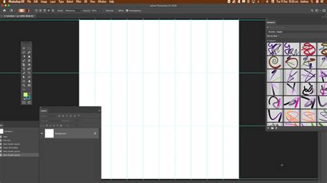 New Guide Layout In Photoshop How To Tutorial Gutter Margins
