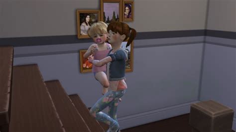 Mod The Sims Child Can Be Carried Mod In Progress By Sofmc9 Sims 4