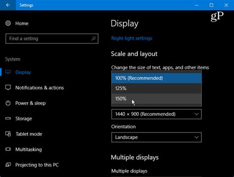 From the menu, select display settings. How to Change the Size of Desktop Icons and More on Windows 10