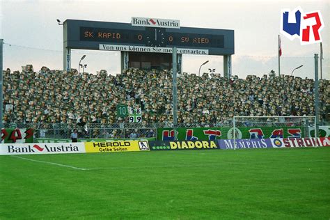 Ried had 8 goals in their last 3. SK Rapid Wien - SV Ried | Ultras Rapid