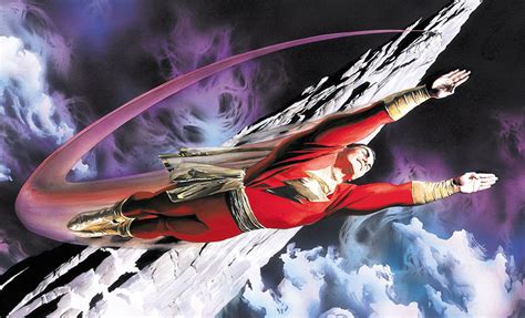 Dc Comics Shazam The Worlds Mightiest Mortal Fine Art Lithograph By