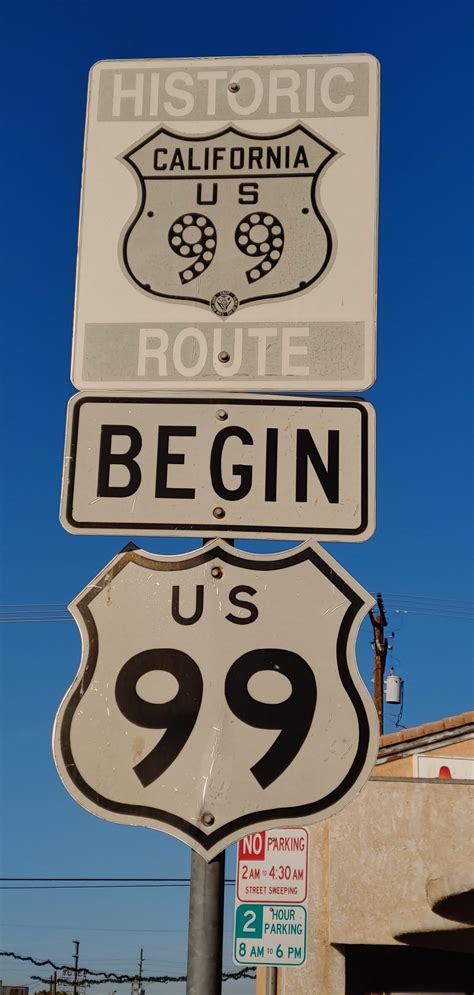 Historic Highway 99 Association Of California Signage Projects