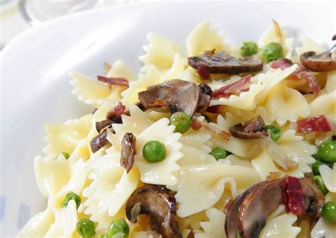 Pasta Con Verduras Salteadas Y Jamón