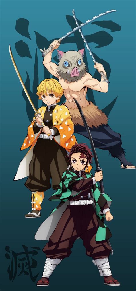 Two Anime Characters Are Holding Swords And Posing For The Camera With
