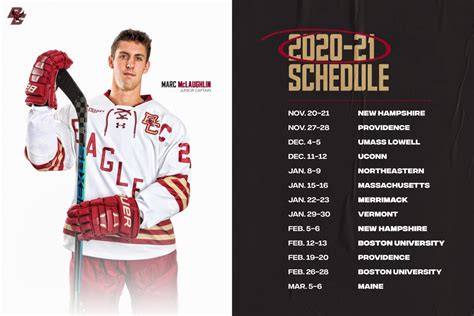 Boston College Mens Hockey Schedule Released Sports Illustrated