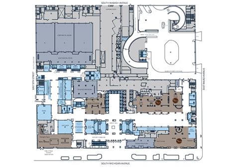 Floor Plans And Capacity Charts Hilton Chicago Meetings