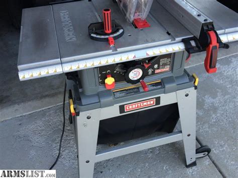 Table saw with folding stand. ARMSLIST - For Sale/Trade: Craftsman 10" IN Table Saw with ...
