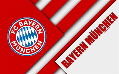 52 858 191 · обсуждают: Download wallpapers FC Bayern Munich, 4k, material design ...