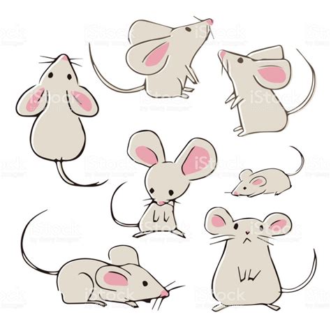 Dibujos De Ratones Animados Fáciles Dibujos Animados