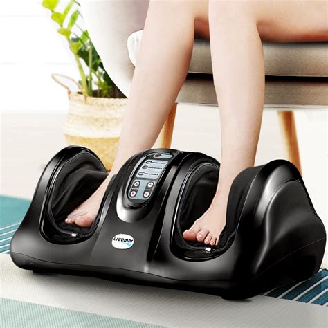 Livemor Foot Massager Massagers Electric Remote Shiatsu Roller Kneading