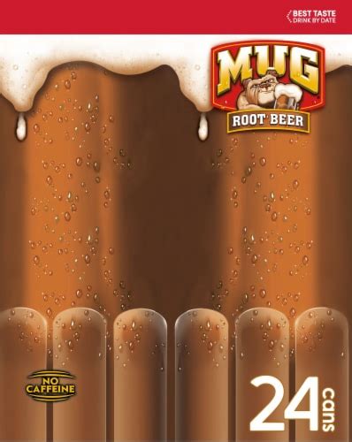 Mug Root Beer Soda Cans 24 Cans 12 Fl Oz Kroger