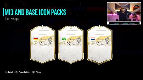 Base Icon Player Pick And Base Or Mid Icon Packs Fifa21 Ultimate Team