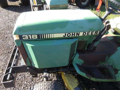 John Deere 318 With Three Point Albrecht Auction Service
