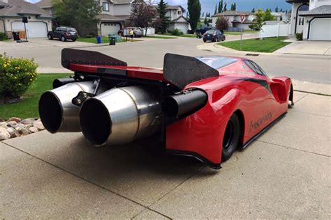 Garage Built Jet Powered Ferrari Enzo Is A Furious Fire Spewing Insane