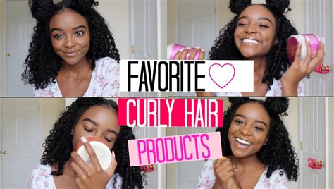 My Favorite Curly Hair Products ♡ Summer 2016 Youtube