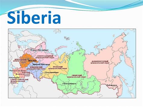 Map Of Russia With Siberia World Map