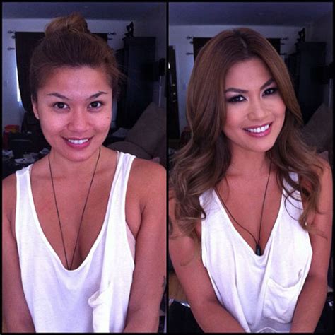 Porn Stars Before And After Their Makeup Makeover 93 Pics