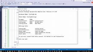 Create Sqlite Database Programmatically Using Vb Net Visual Studio
