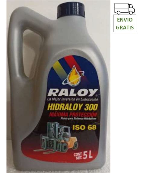 Aceite Hidráulico Iso 68 Raloy Hidraloy 300 Garrafa 5l Mercado Libre