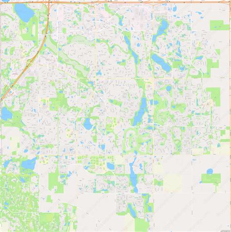 Woodbury Modern Atlas Vector Map Boundless Maps