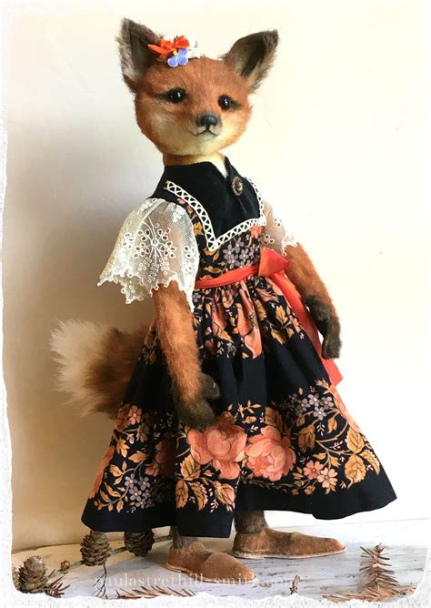 Zarina Fox Art Doll By Paula Strethill Smith Paulastrethill Smith