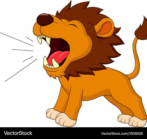 Roaring Lion Cartoon