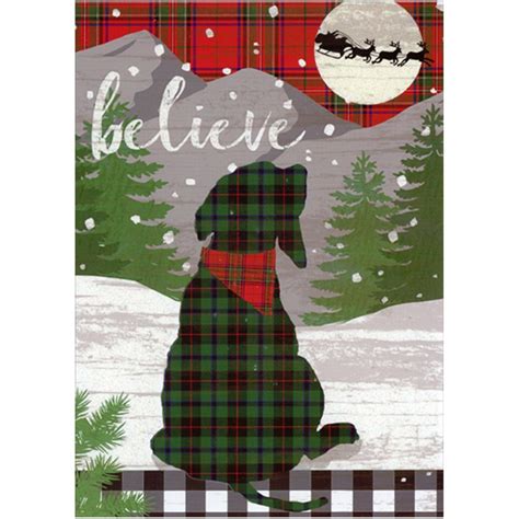 Boxed Christmas Cards Featuring Dogs