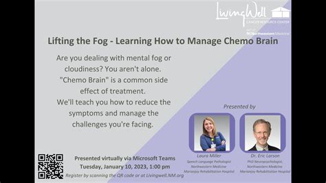 Lifting The Fog Learning How To Manage Chemo Brain Youtube