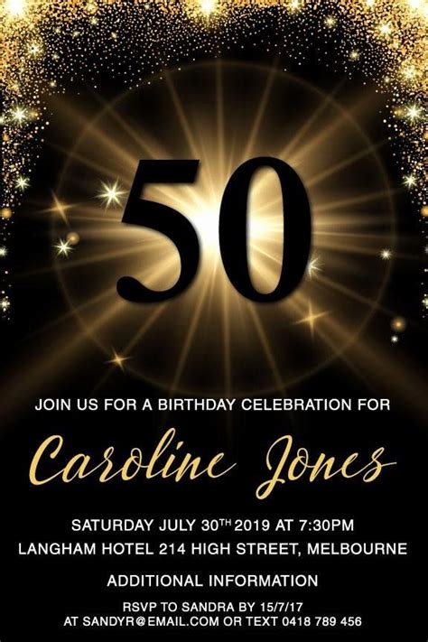 50th Birthday Flyer Template Free Inspirational 40th 50th And 60th Birt