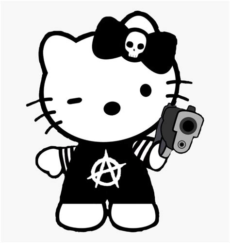 Hello Kitty Goth Wallpaper Aesthetic ☪ We All ѕнιne вrιgнтer тнan We