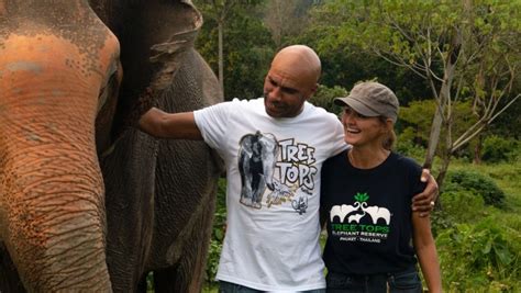 Uk Artist Goldie Steps Up For Phuket Elephant Relief