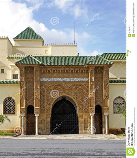 Royal Palace In Rabat Morocco Stock Photo Image Of Landmark Ribaat