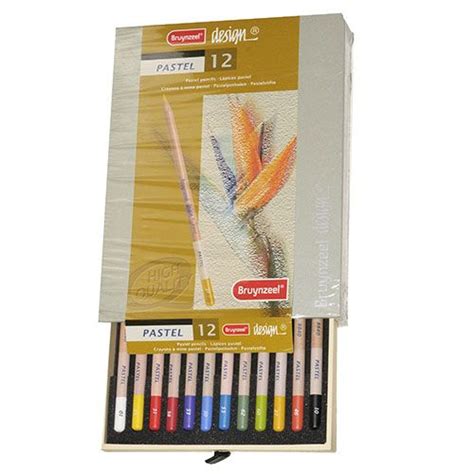 Bruynzeel Design Pastel 12 Royal Talens Pastel Pen Pastel Pencils